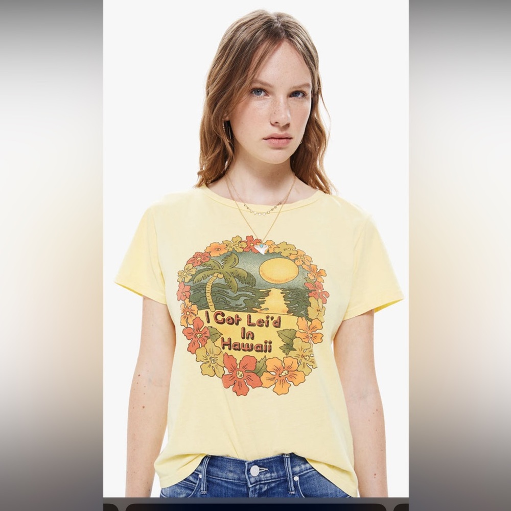 Mother I got leid in Hawaii boxy tee
